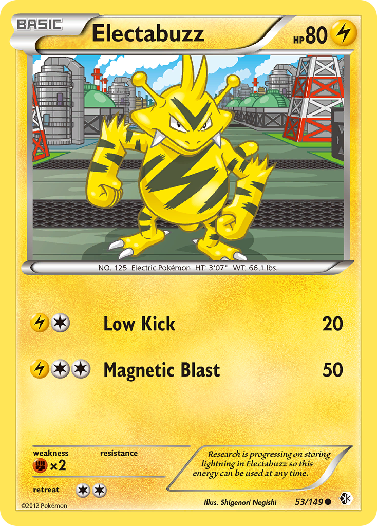 Electabuzz (53/149) [Black & White: Boundaries Crossed] | Exor Games Summserside