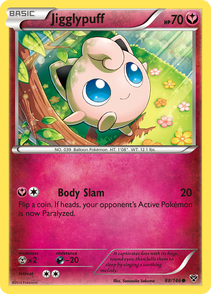 Jigglypuff (88/146) [XY: Base Set] | Exor Games Summserside