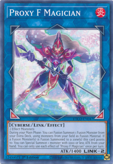Proxy F Magician [ETCO-EN047] Common | Exor Games Summserside