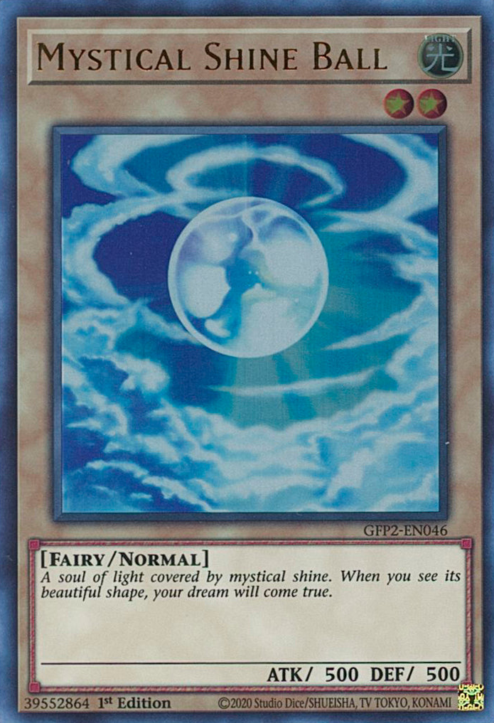 Mystical Shine Ball [GFP2-EN046] Ultra Rare | Exor Games Summserside