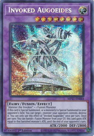 Invoked Augoeides [MP21-EN064] Prismatic Secret Rare | Exor Games Summserside