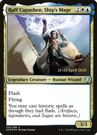 Raff Capashen, Ship's Mage [Dominaria Promos] | Exor Games Summserside