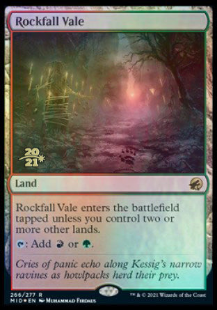 Rockfall Vale [Innistrad: Midnight Hunt Prerelease Promos] | Exor Games Summserside