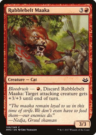 Rubblebelt Maaka [Modern Masters 2017] | Exor Games Summserside