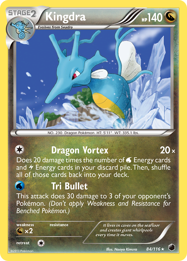 Kingdra (84/116) [Black & White: Plasma Freeze] | Exor Games Summserside