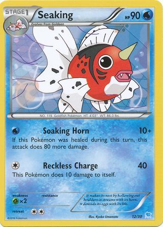 Seaking (12/30) [XY: Trainer Kit 3 - Suicune] | Exor Games Summserside