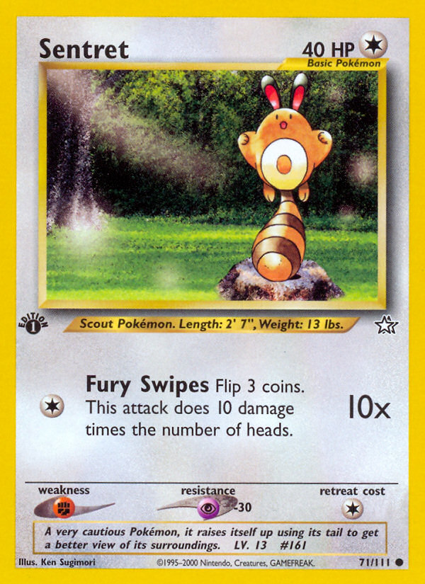 Sentret (71/111) [Neo Genesis 1st Edition] | Exor Games Summserside
