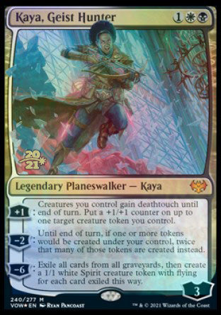 Kaya, Geist Hunter [Innistrad: Crimson Vow Prerelease Promos] | Exor Games Summserside