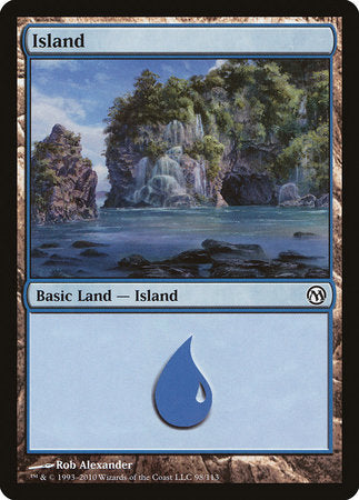 Island (98) [Duels of the Planeswalkers] | Exor Games Summserside