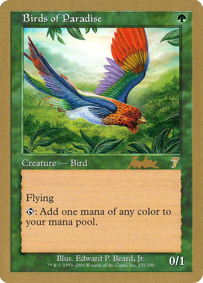 Birds of Paradise (Brian Kibler) [World Championship Decks 2002] | Exor Games Summserside