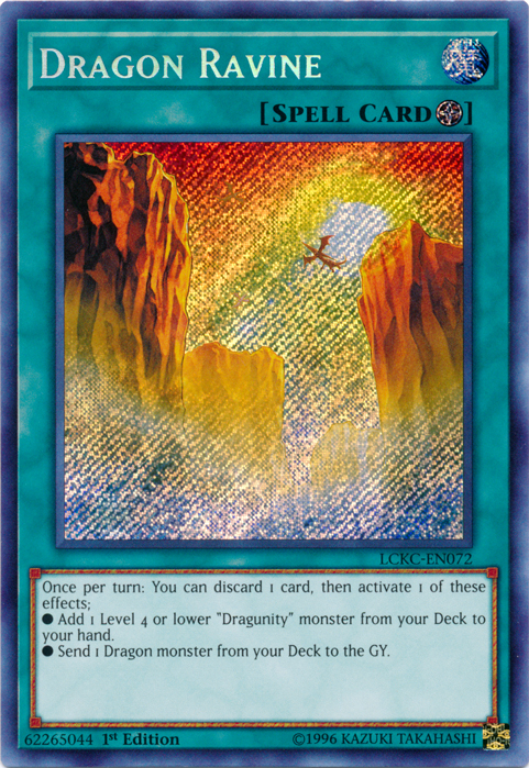 Dragon Ravine [LCKC-EN072] Secret Rare | Exor Games Summserside