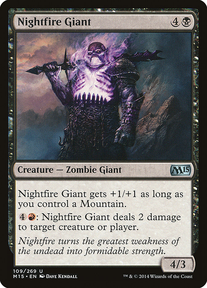 Nightfire Giant [Magic 2015] | Exor Games Summserside