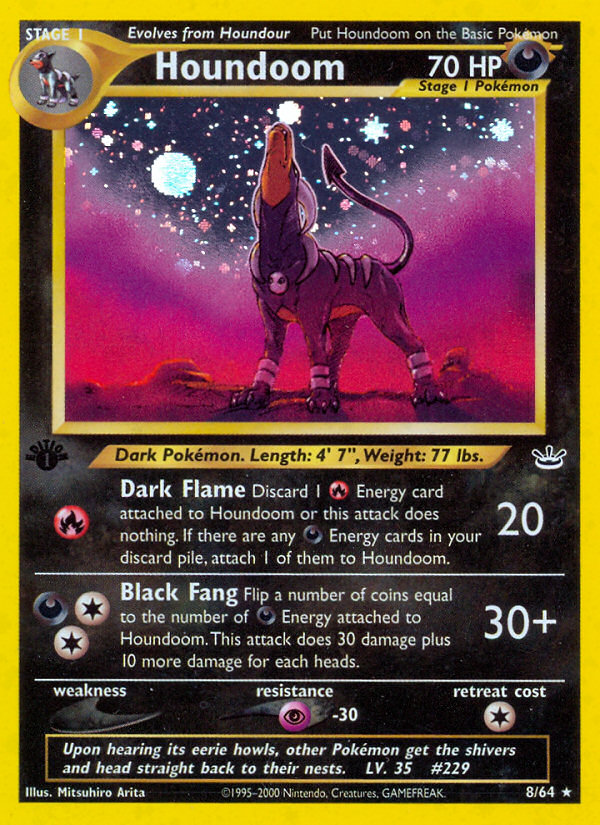 Houndoom (8/64) [Neo Revelation 1st Edition] | Exor Games Summserside