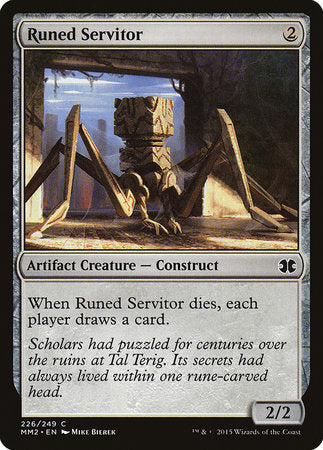 Runed Servitor [Modern Masters 2015] | Exor Games Summserside