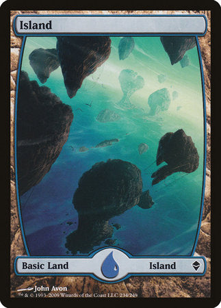 Island (234) - Full Art [Zendikar] | Exor Games Summserside