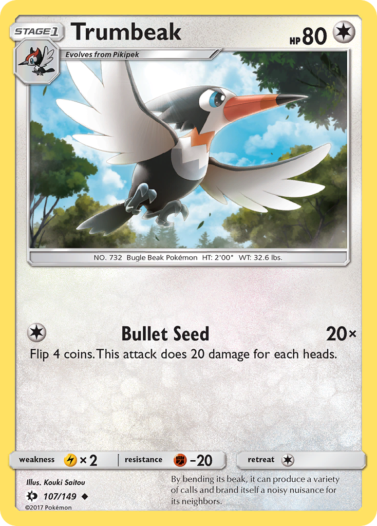 Trumbeak (107/149) [Sun & Moon: Base Set] | Exor Games Summserside