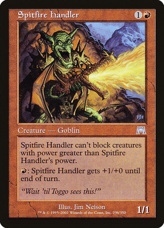Spitfire Handler [Onslaught] | Exor Games Summserside