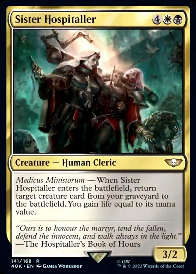 Sister Hospitaller [Universes Beyond: Warhammer 40,000] | Exor Games Summserside