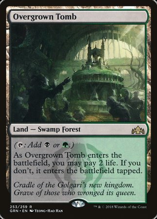 Overgrown Tomb [Guilds of Ravnica] | Exor Games Summserside