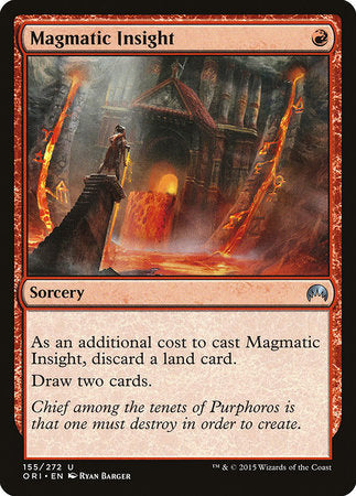 Magmatic Insight [Magic Origins] | Exor Games Summserside