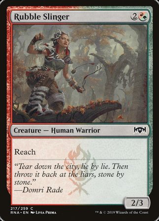 Rubble Slinger [Ravnica Allegiance] | Exor Games Summserside