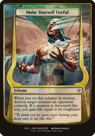 Make Yourself Useful (Archenemy: Nicol Bolas) [Archenemy: Nicol Bolas Schemes] | Exor Games Summserside