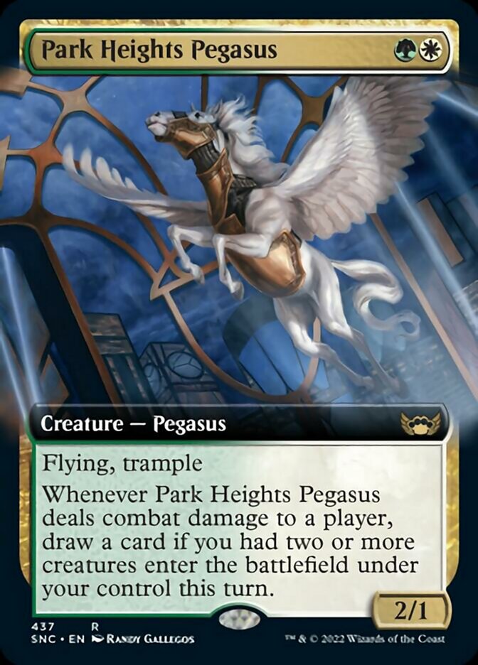 Park Heights Pegasus (Extended Art) [Streets of New Capenna] | Exor Games Summserside