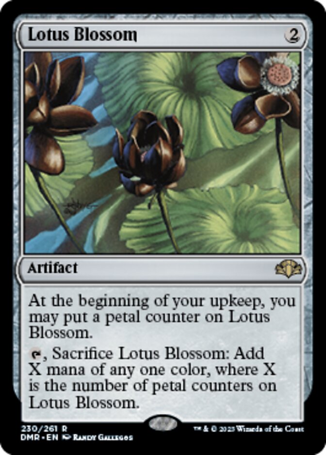 Lotus Blossom [Dominaria Remastered] | Exor Games Summserside