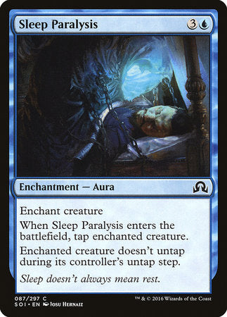 Sleep Paralysis [Shadows over Innistrad] | Exor Games Summserside