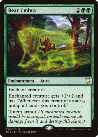 Bear Umbra [Commander 2018] | Exor Games Summserside