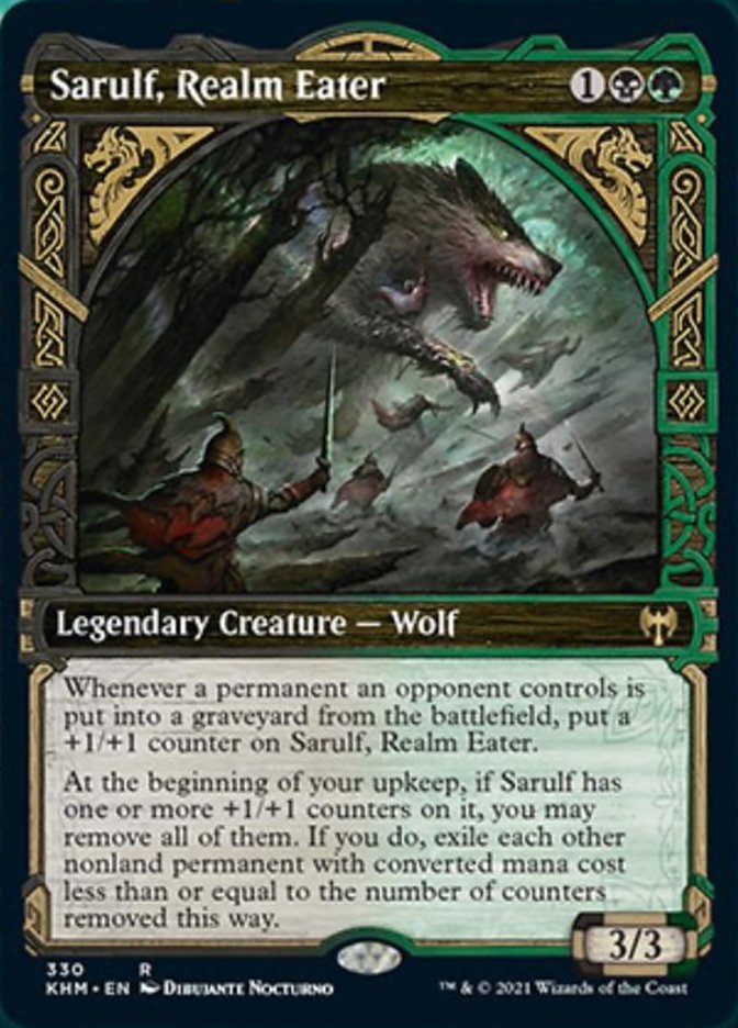 Sarulf, Realm Eater (Showcase) [Kaldheim] | Exor Games Summserside