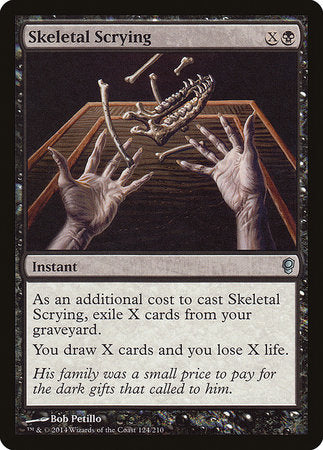 Skeletal Scrying [Conspiracy] | Exor Games Summserside
