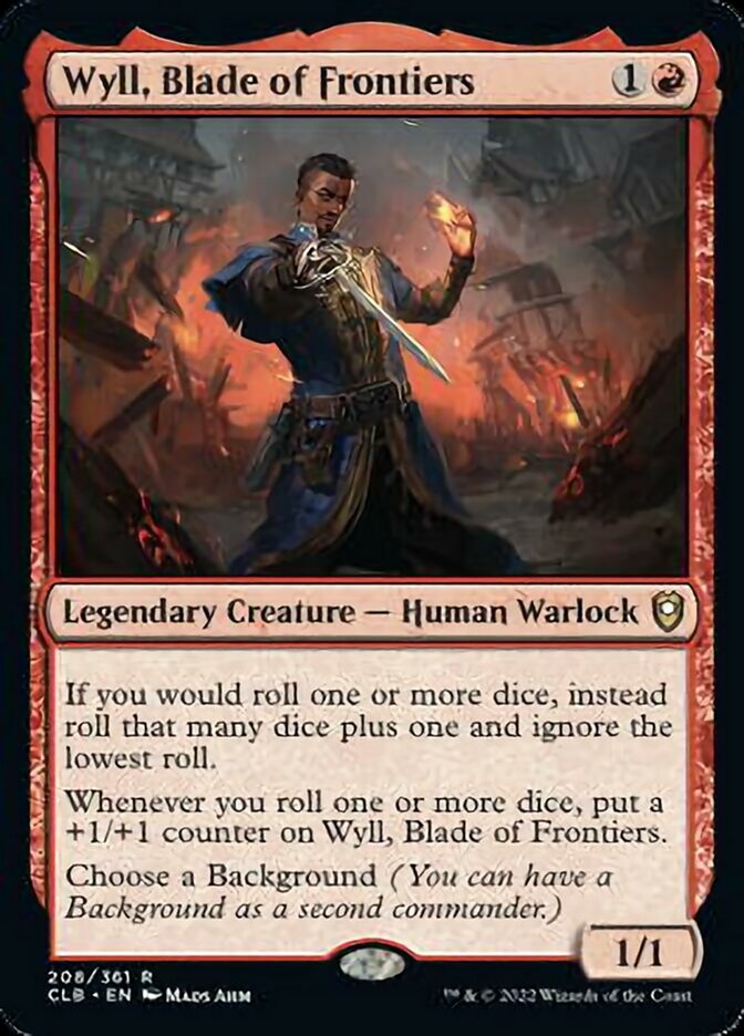 Wyll, Blade of Frontiers [Commander Legends: Battle for Baldur's Gate] | Exor Games Summserside