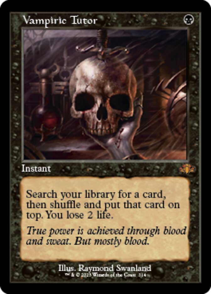 Vampiric Tutor (Retro) [Dominaria Remastered] | Exor Games Summserside