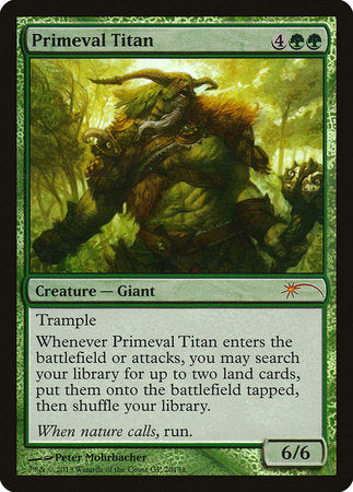 Primeval Titan [Grand Prix Promos] | Exor Games Summserside