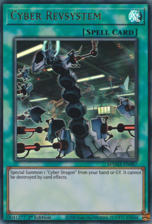 Cyber Revsystem [MAMA-EN087] Ultra Rare | Exor Games Summserside