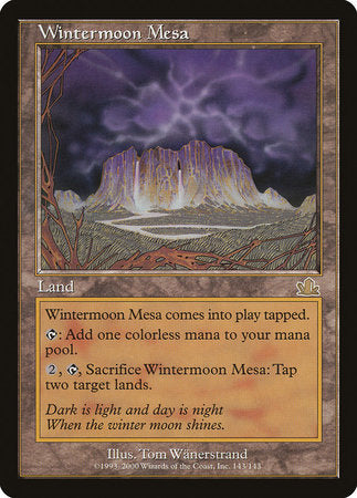 Wintermoon Mesa [Prophecy] | Exor Games Summserside