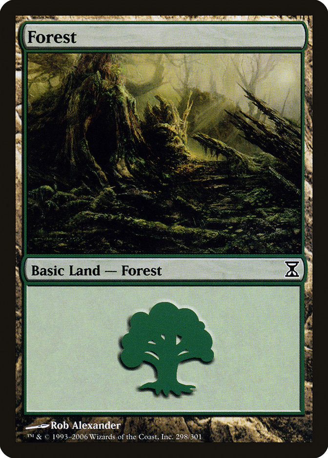 Forest (298) [Time Spiral] | Exor Games Summserside