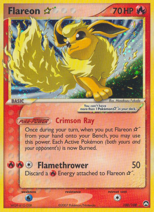 Flareon Star (100/108) [EX: Power Keepers] | Exor Games Summserside