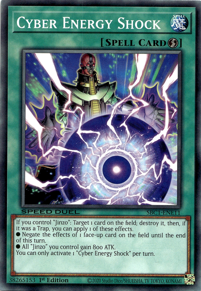 Cyber Energy Shock [SBC1-ENE11] Common | Exor Games Summserside