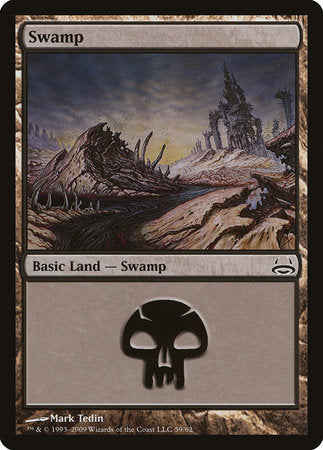 Swamp (59) [Duel Decks: Divine vs. Demonic] | Exor Games Summserside