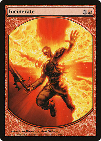 Incinerate [Magic Player Rewards 2008] | Exor Games Summserside