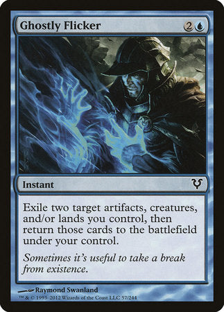 Ghostly Flicker [Avacyn Restored] | Exor Games Summserside