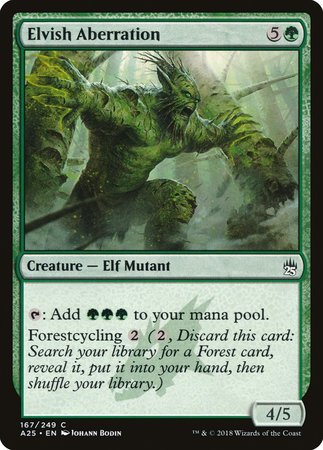 Elvish Aberration [Masters 25] | Exor Games Summserside