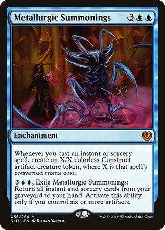 Metallurgic Summonings [Kaladesh] | Exor Games Summserside