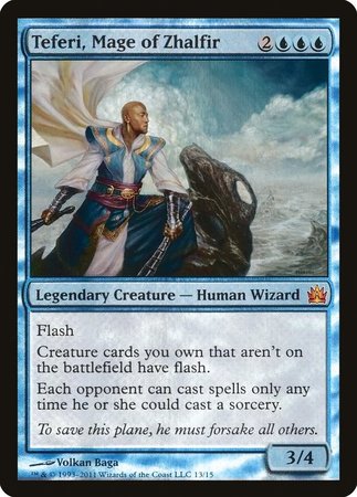 Teferi, Mage of Zhalfir [From the Vault: Legends] | Exor Games Summserside