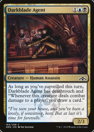 Darkblade Agent [Guilds of Ravnica] | Exor Games Summserside