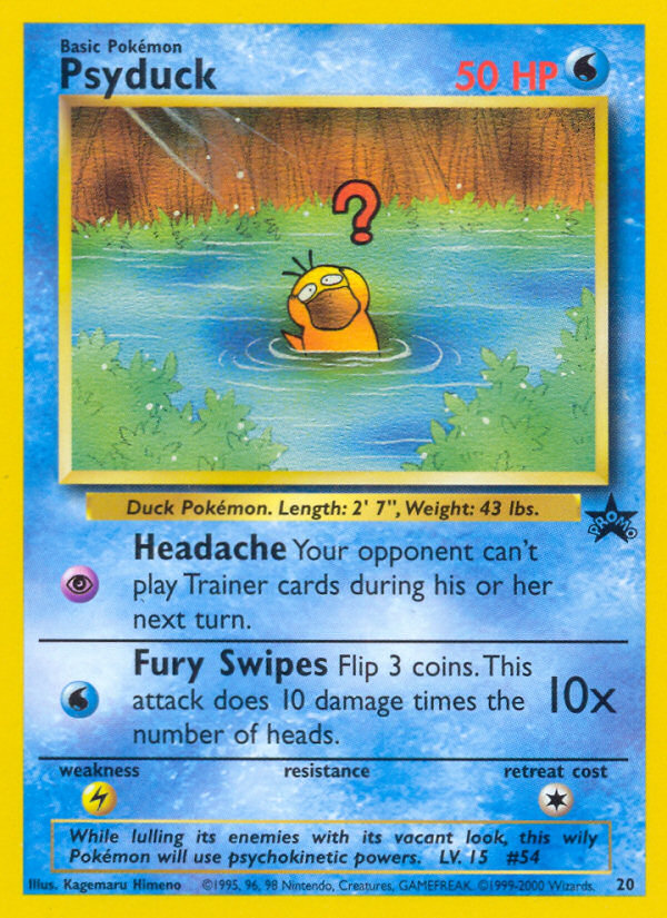 Psyduck (20) [Wizards of the Coast: Black Star Promos] | Exor Games Summserside