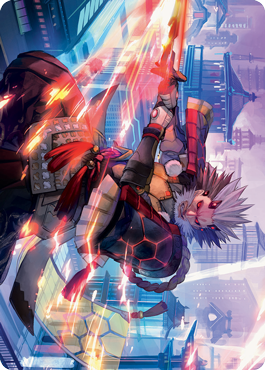 Isshin, Two Heavens as One 2 Art Card [Kamigawa: Neon Dynasty Art Series] | Exor Games Summserside