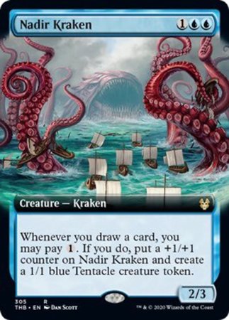 Nadir Kraken (Extended Art) [Theros Beyond Death] | Exor Games Summserside